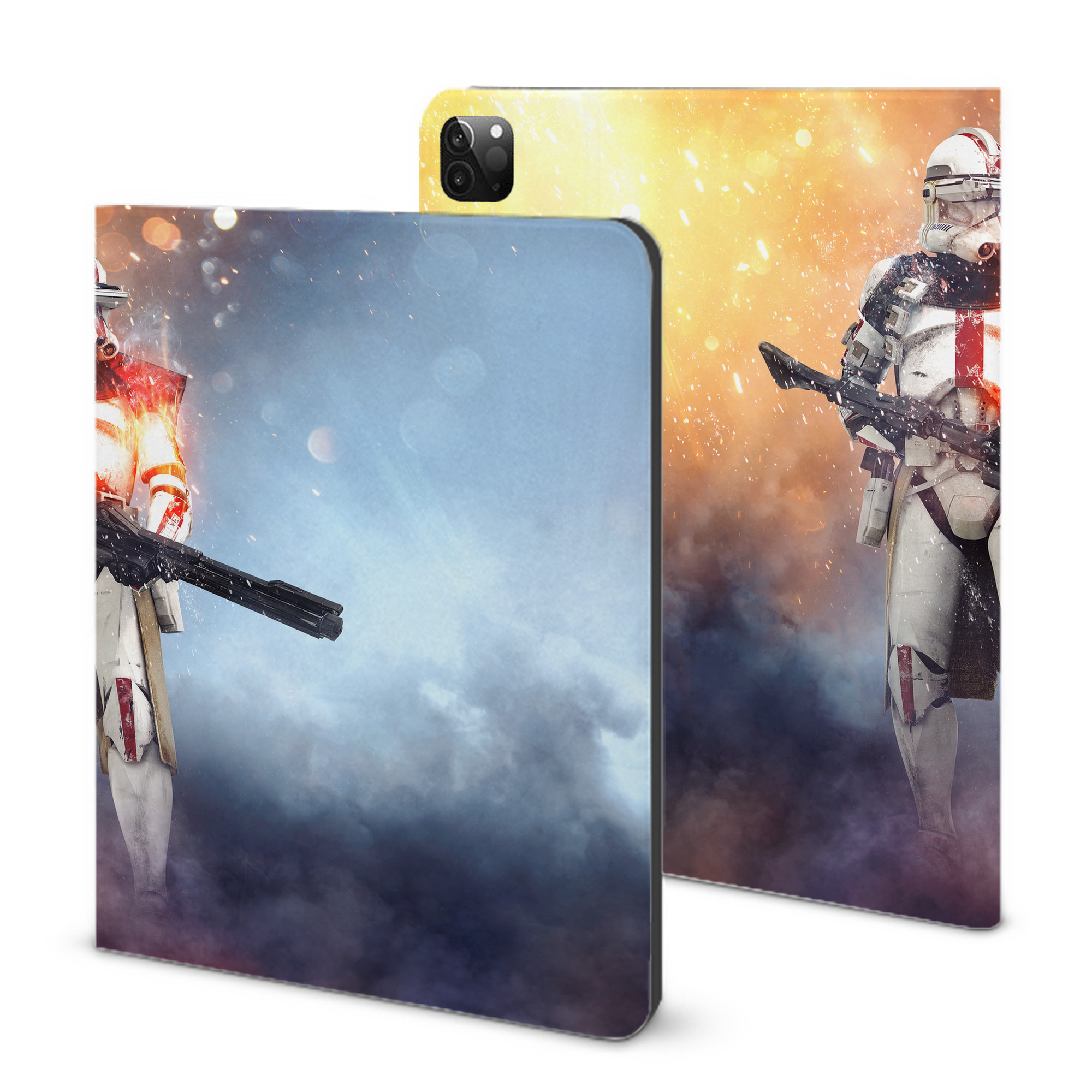 （画像用） スター・ウォーズ Star Wars IPadケース ペンホルダー付き ブックスタイルデザイン